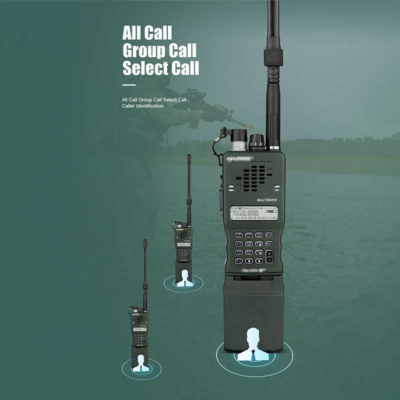 PRC-152A Dual Band DTMF IP67 10W Tactical Handheld Ham Radio